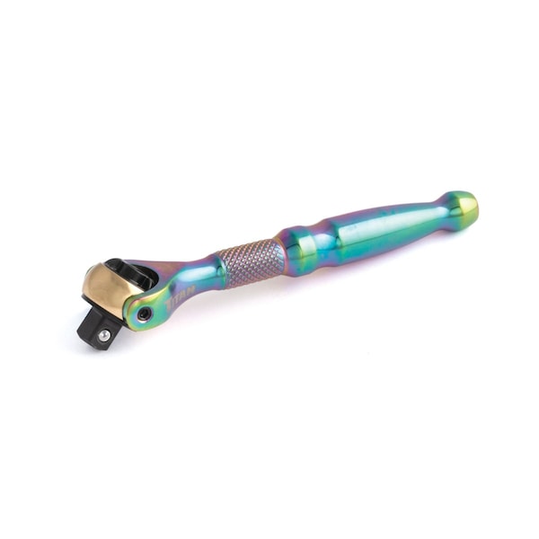 14 in Drive Titanium Swivel Head Micro Ratchet